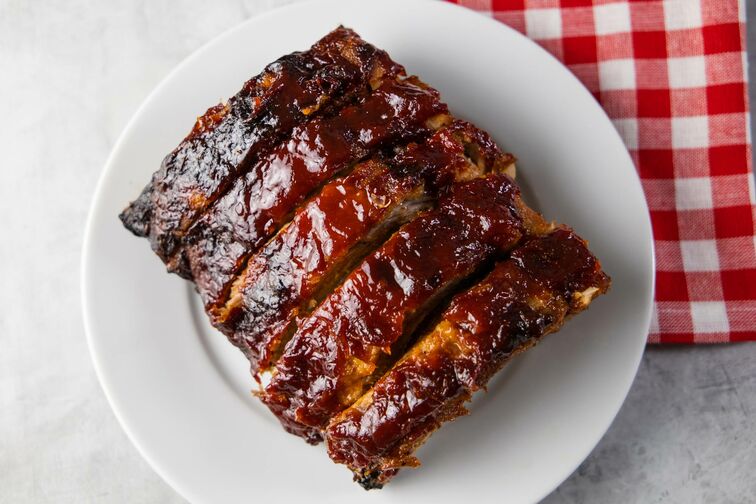 Loin Ribs Rind BBQ Beef Loin Ribs vom Grill oder Smoker - Emsrind